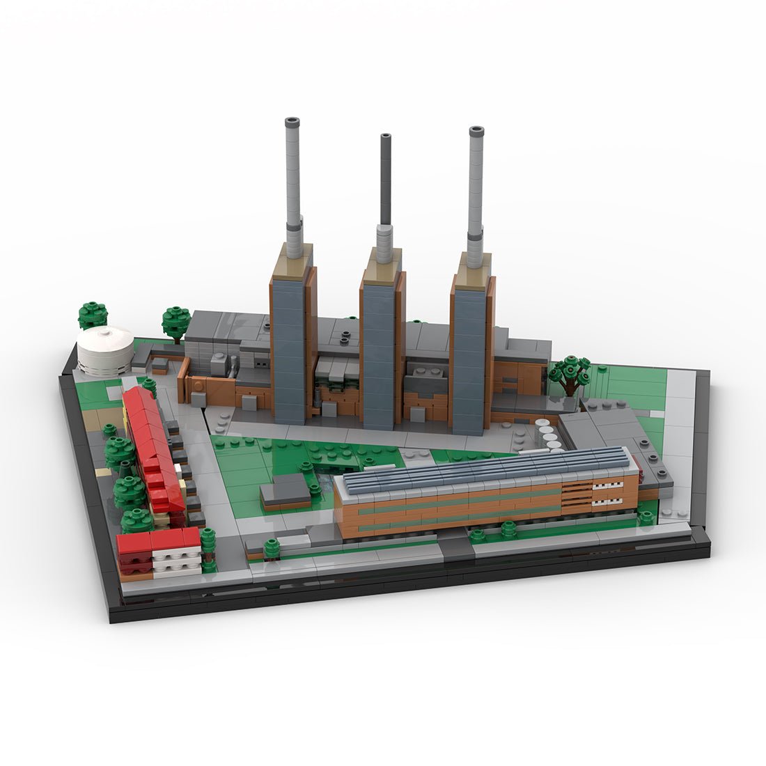 MOC - 176185 Germany Hannover Heizkraftwerk Linden Klemmbausteine - LesDiy - Klemmbausteine