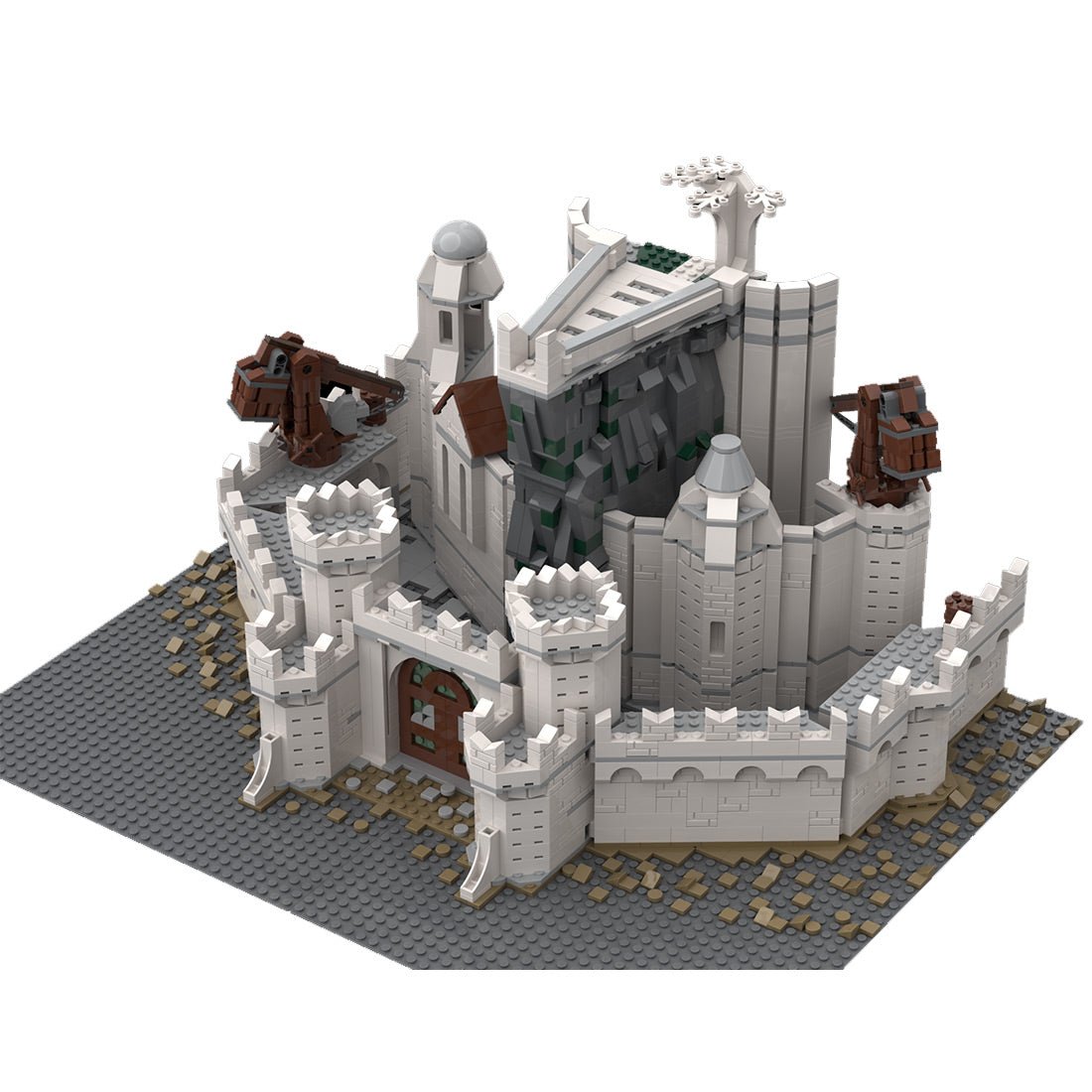 MOC - 176538 LOTR - The White City Klemmbausteine - LesDiy - Klemmbausteine