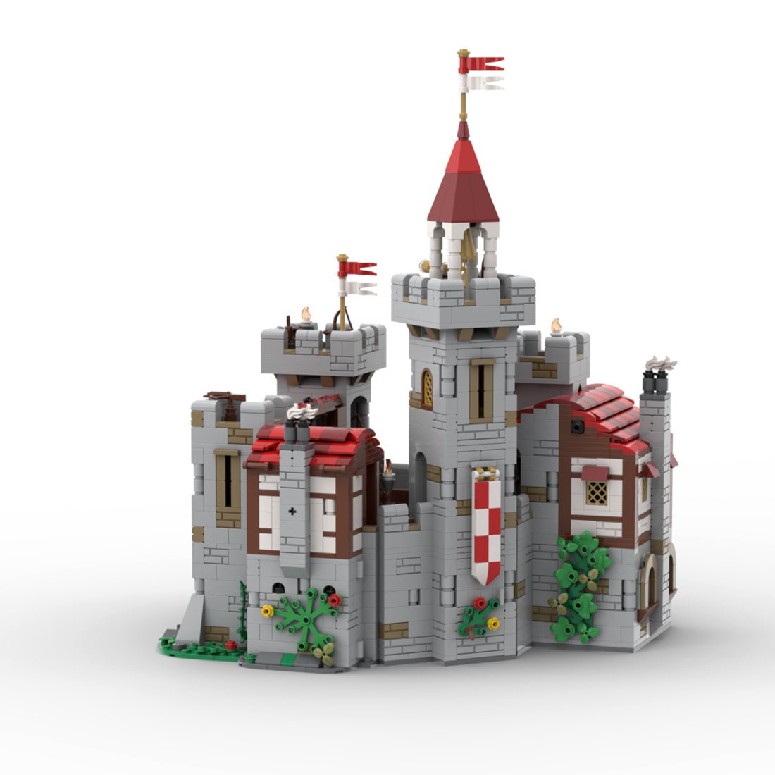 MOC - 176629 River Castle, Royal Knights Klemmbausteine - LesDiy - Klemmbausteine