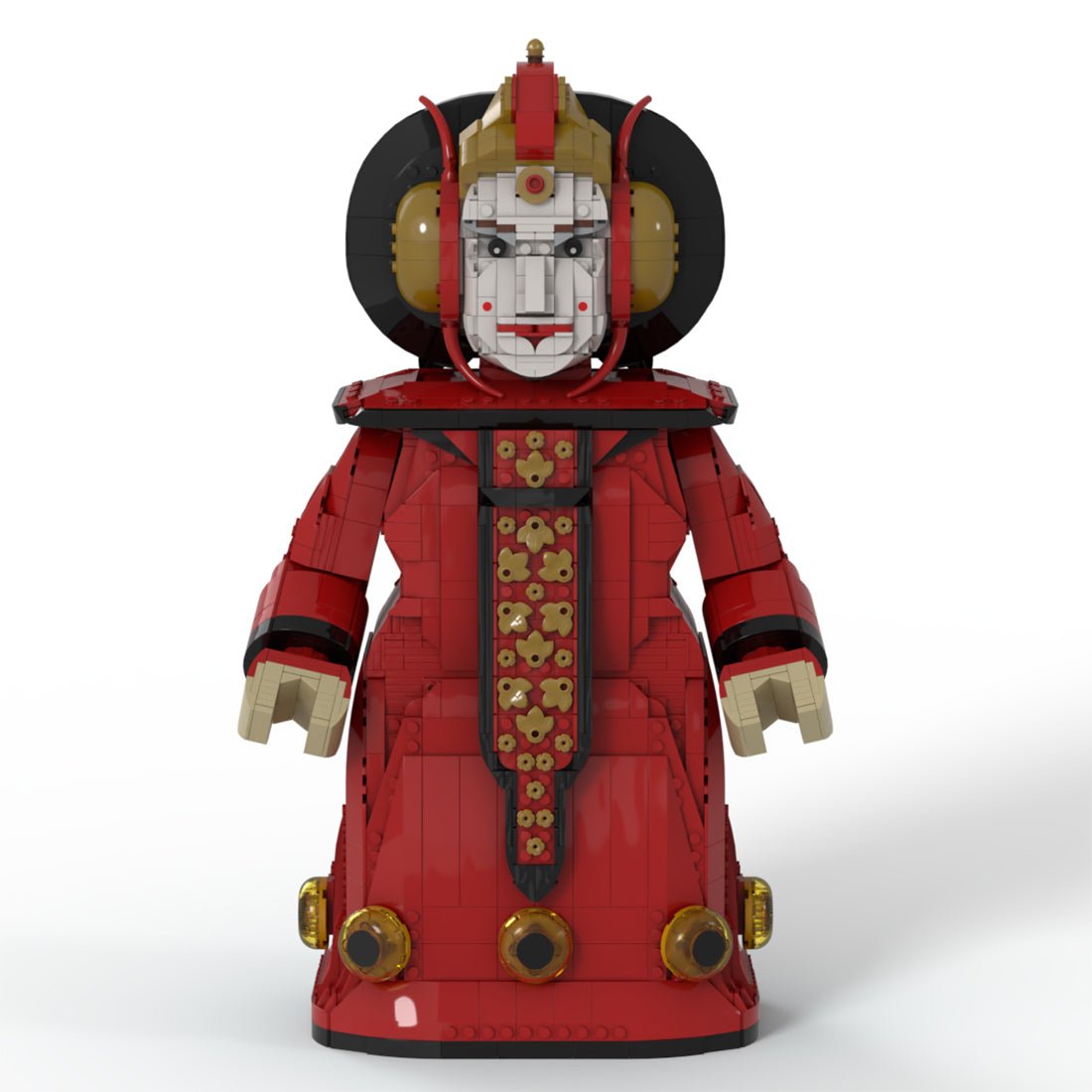 MOC - 182901 Padmé Amidala (Queen outfit) Klemmbausteine - LesDiy - Klemmbausteine