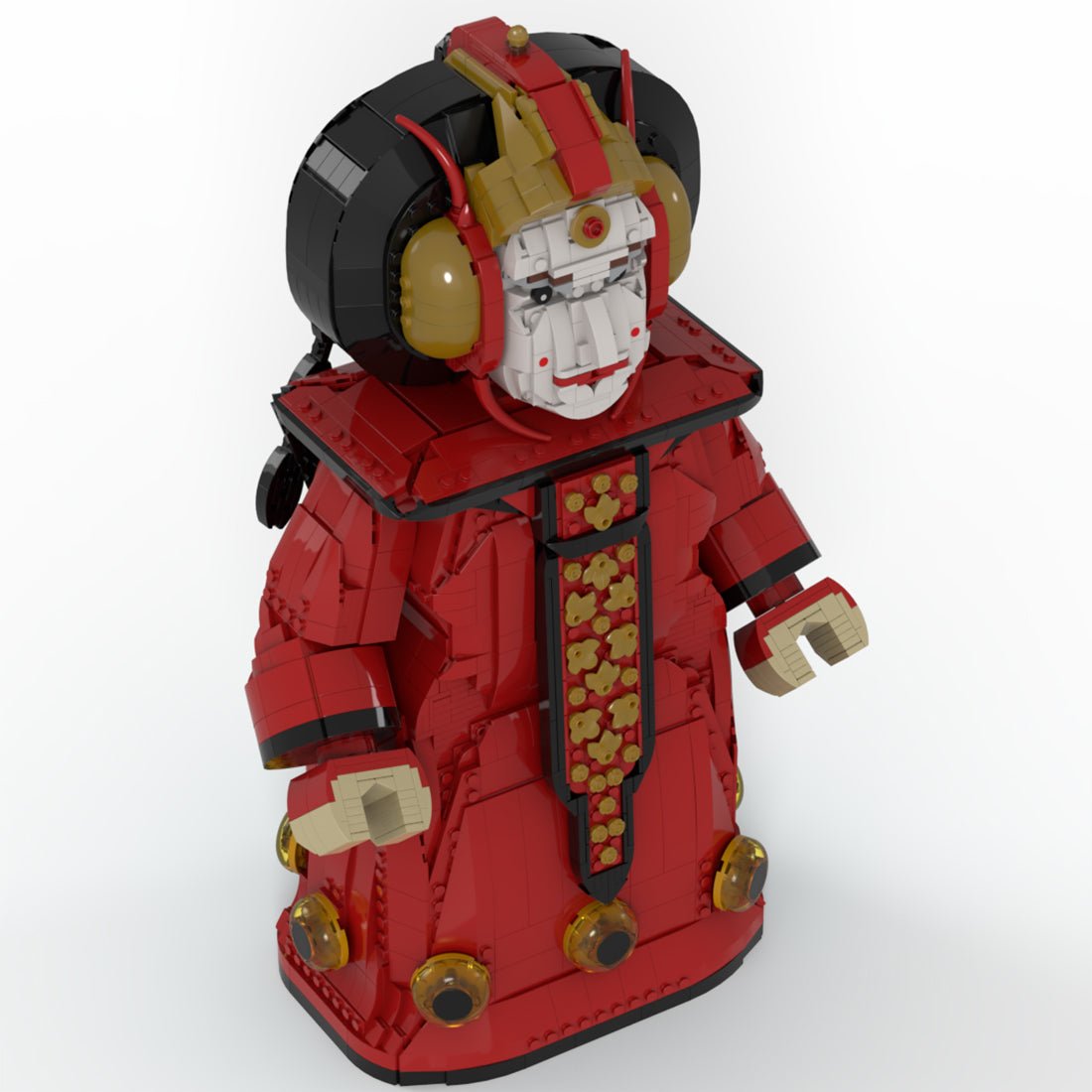 MOC - 182901 Padmé Amidala (Queen outfit) Klemmbausteine - LesDiy - Klemmbausteine