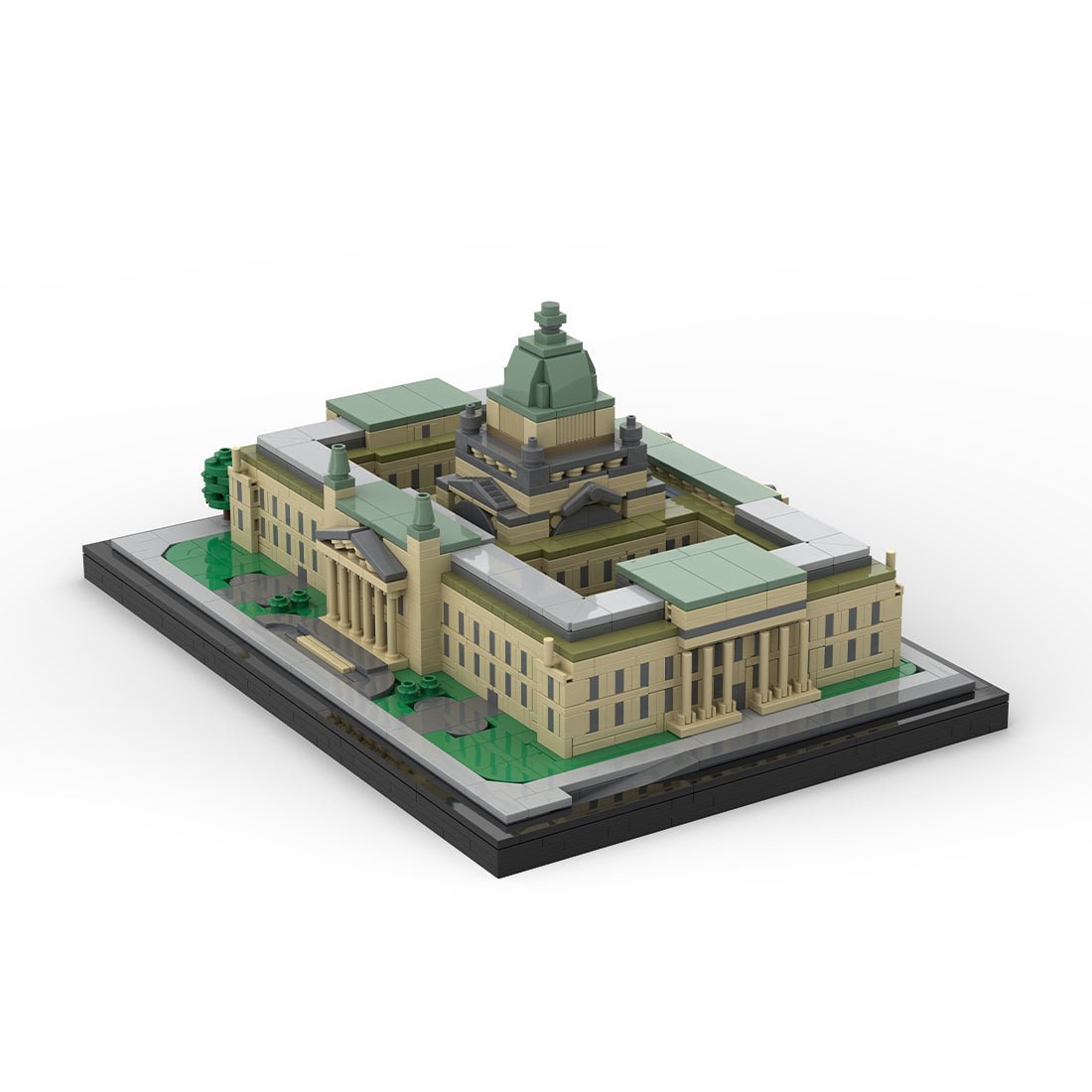 MOC - 183234 Bundesverwaltungsgericht (Federal Administrative Court), Leipzig, Germany Klemmbausteine - LesDiy - Klemmbausteine