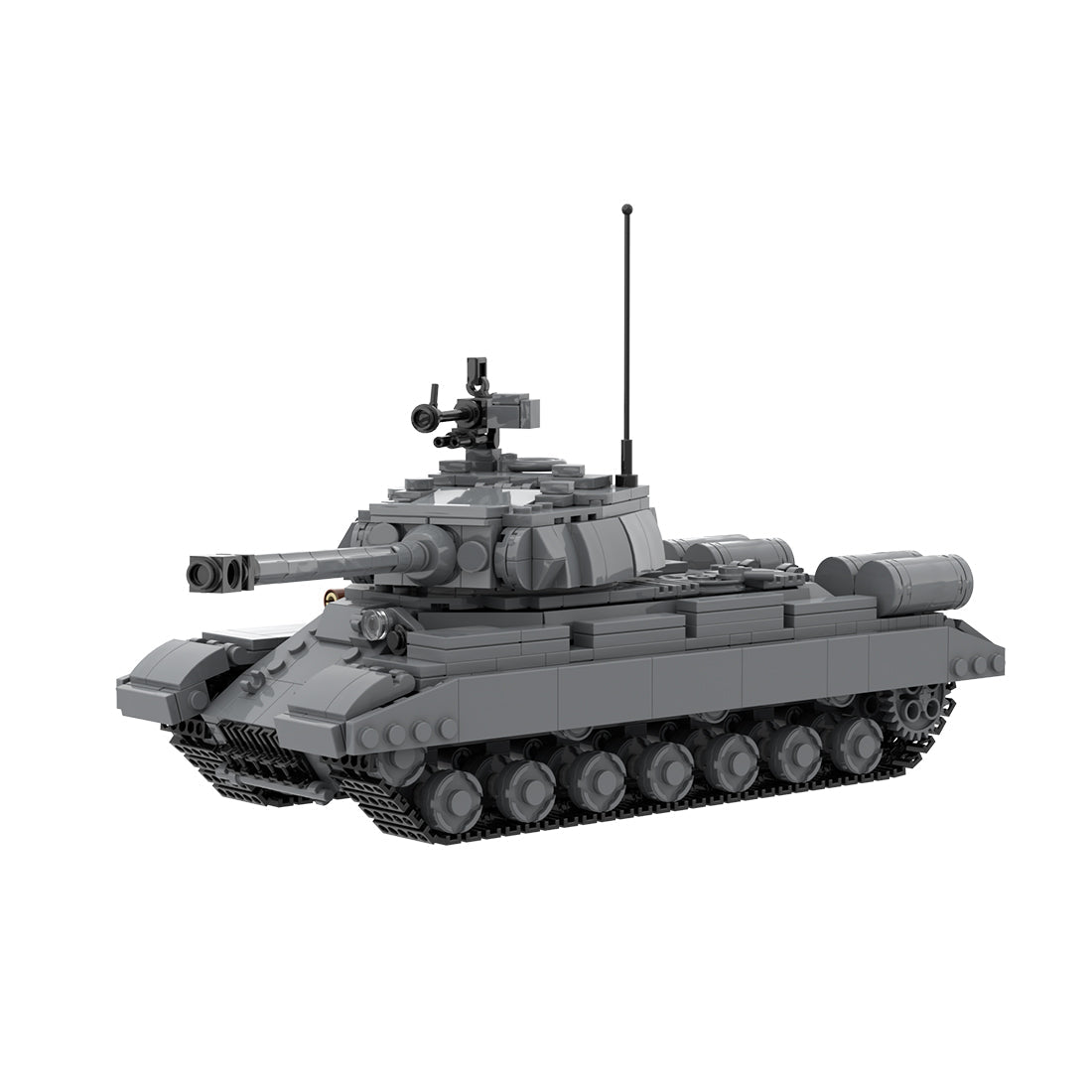MOC - 183264 IS - 4M Heavy Tank Klemmbausteine - LesDiy - Klemmbausteine