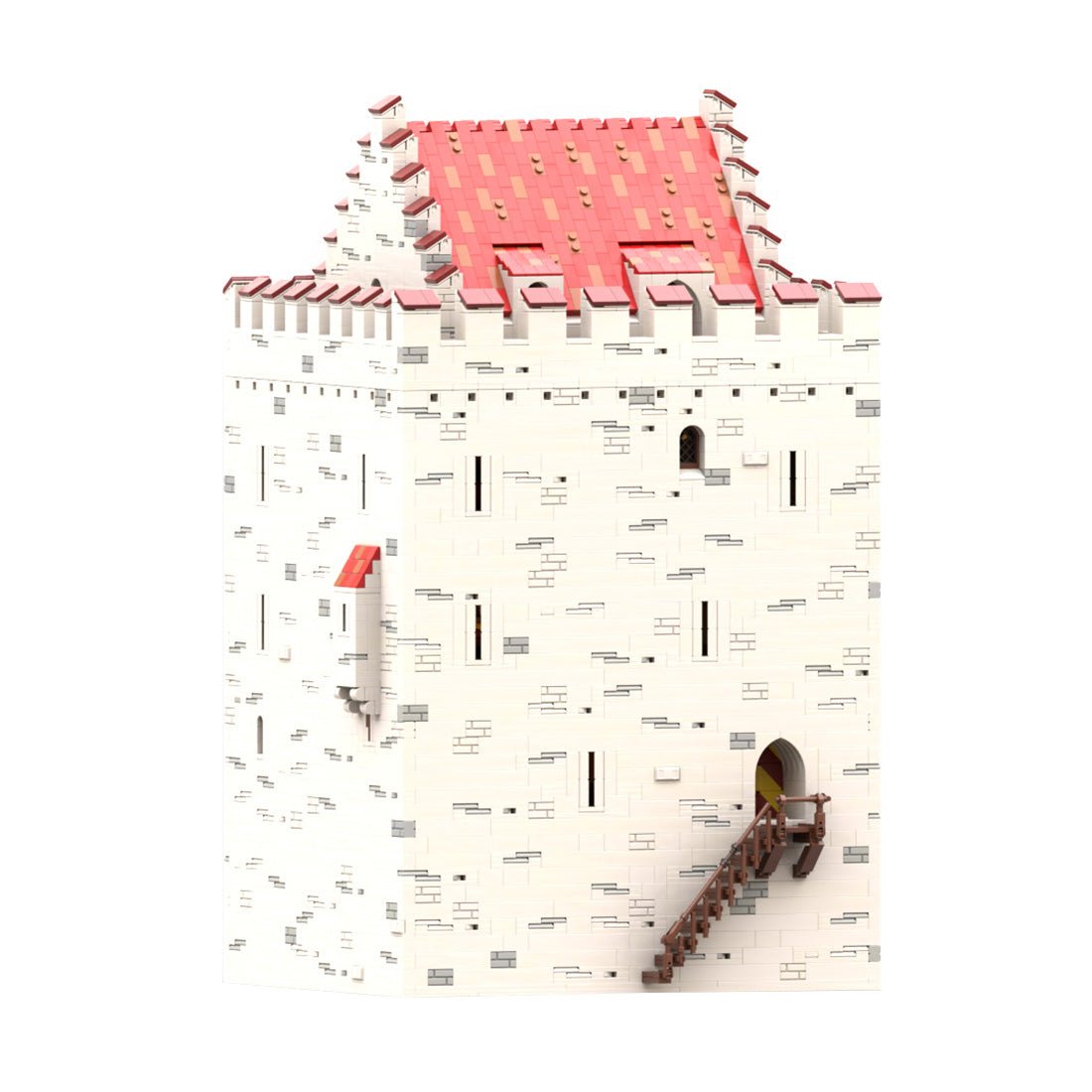 MOC - 185584 Fortified House MOC Klemmbausteine - LesDiy - Klemmbausteine