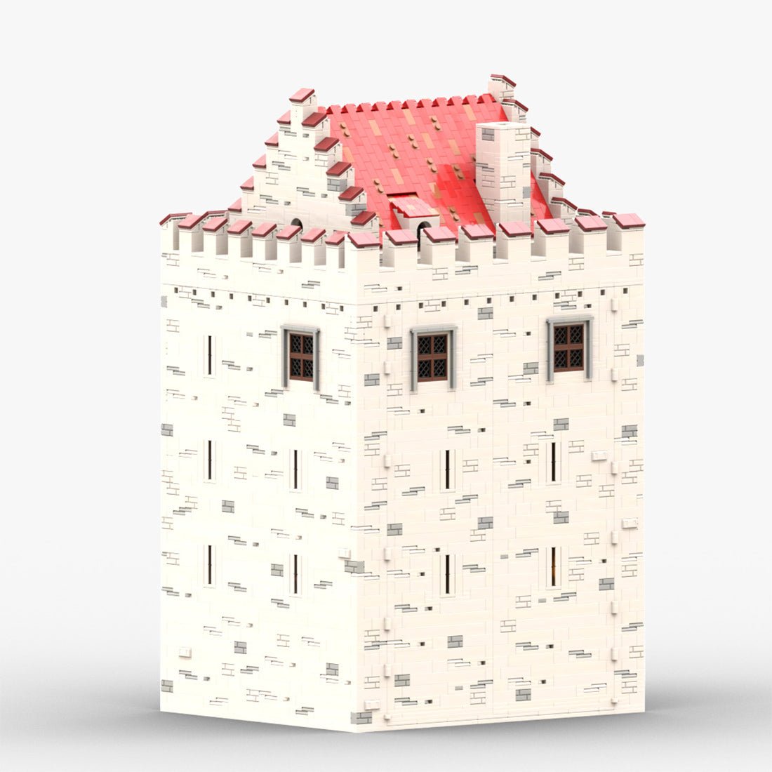MOC - 185584 Fortified House MOC Klemmbausteine - LesDiy - Klemmbausteine