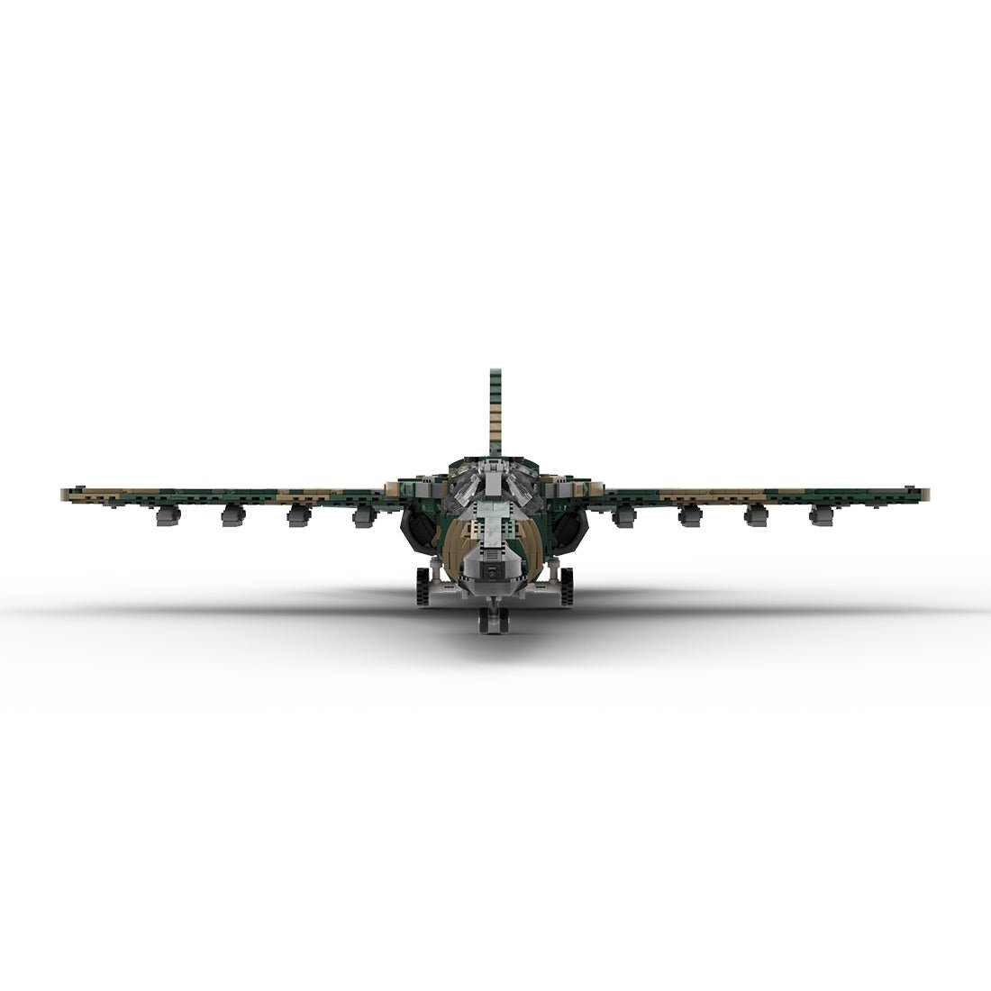 MOC - 186349 F - 111 Aardvark - 1:35 Scale Klemmbausteine - LesDiy - Klemmbausteine