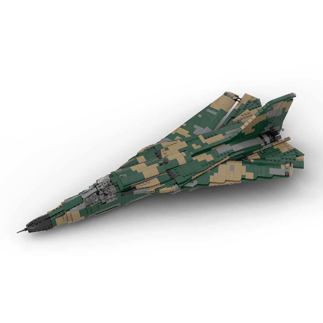 MOC - 186349 F - 111 Aardvark - 1:35 Scale Klemmbausteine - LesDiy - Klemmbausteine