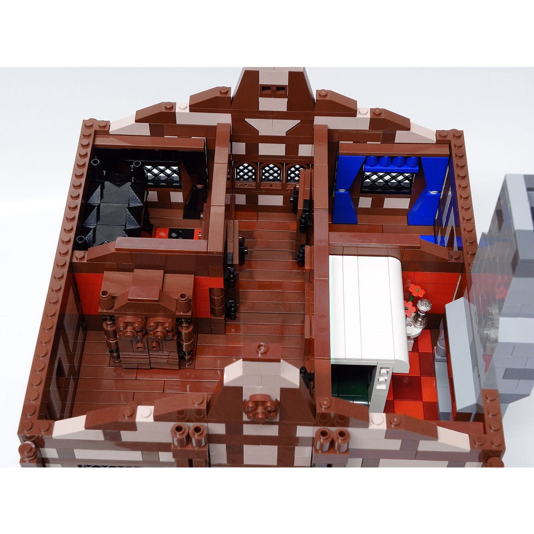 MOC - 187156 Ghost Dragon Inn Klemmbausteine - LesDiy - Klemmbausteine
