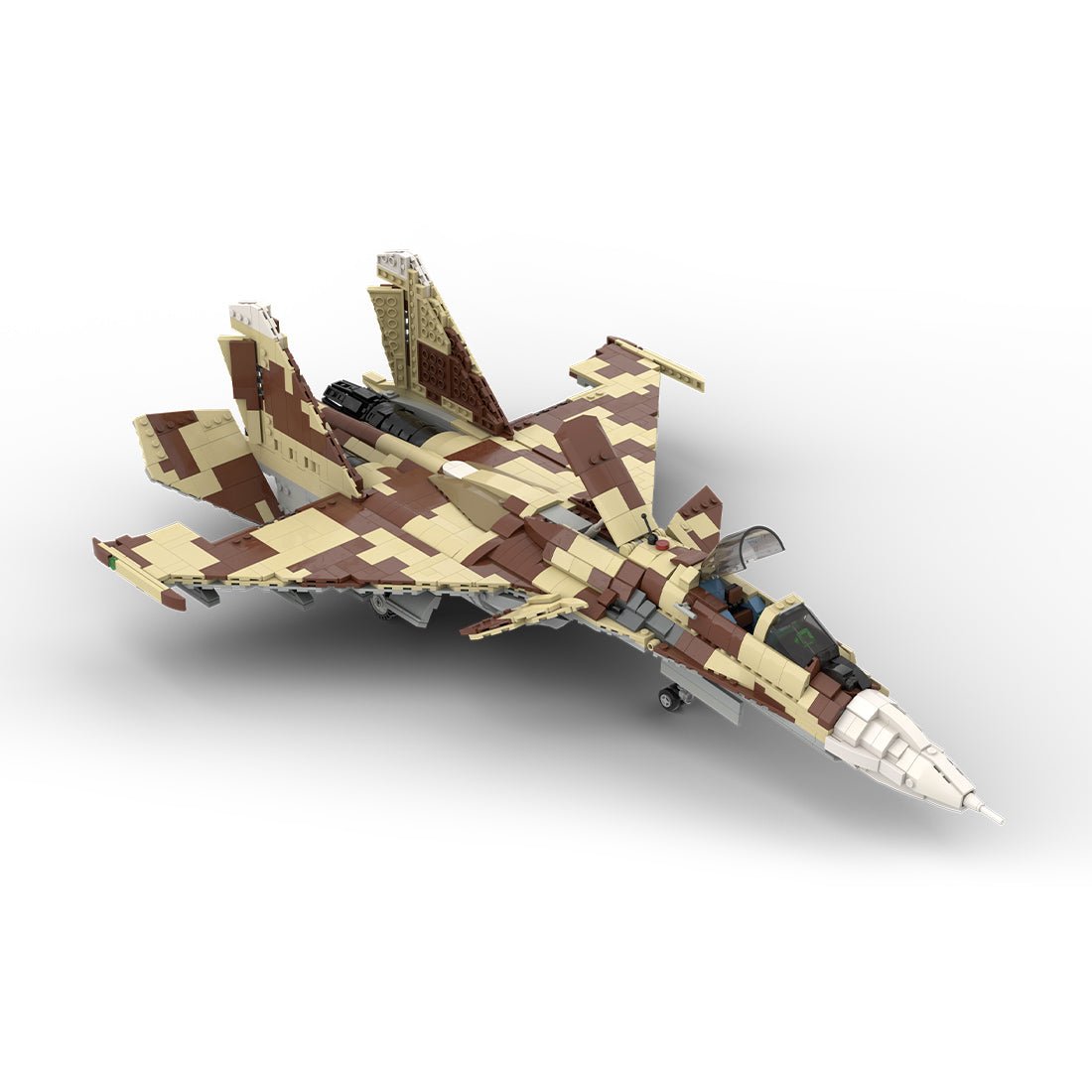 MOC - 188968 Sukhoi SU - 37 TERMINATOR - 1:34 Scale (v2) Klemmbausteine - LesDiy - Klemmbausteine