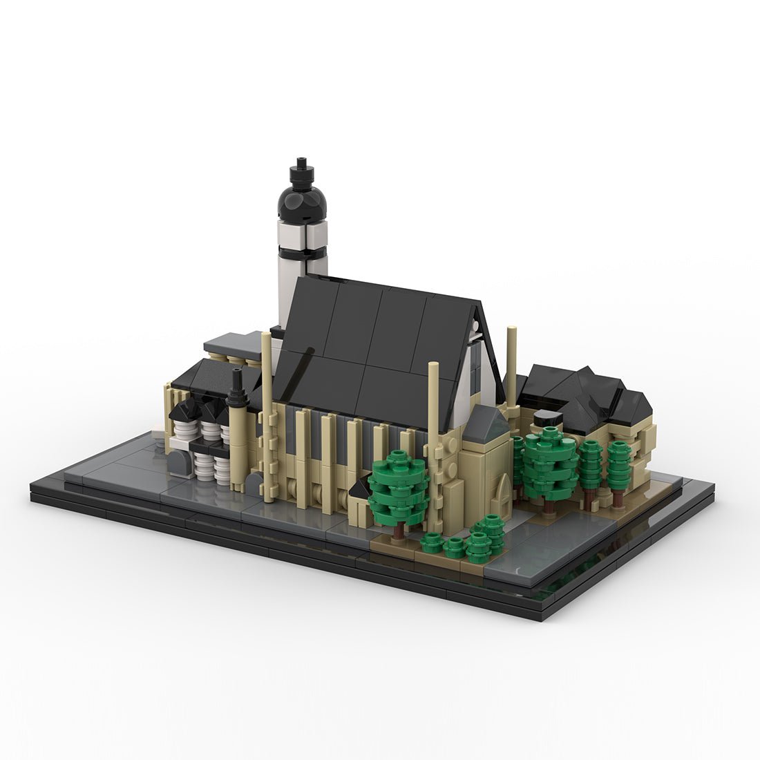 MOC - 189252 St. Thomas Church, Leipzig, Germany Klemmbausteine - LesDiy - Klemmbausteine