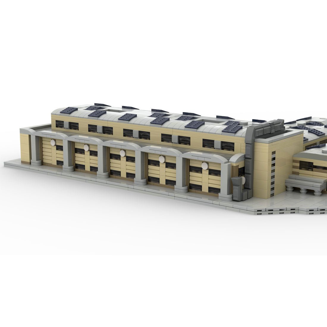 MOC - 193030 Microscale Germany Factory Complex Klemmbausteine - LesDiy - Klemmbausteine