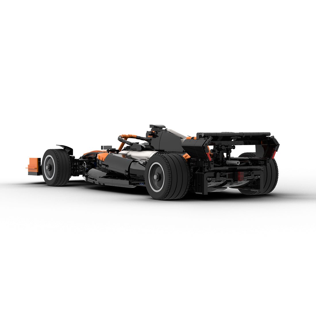 MOC - 198316 McLaren F1 MCL38 Singapore 2024 Livery 1:8 ScaleSet Klemmbausteine - LesDiy - Klemmbausteine