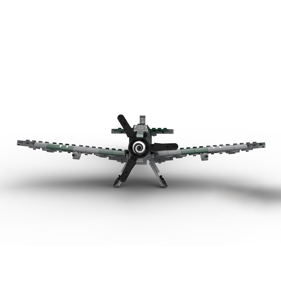 MOC - 199292 Messerschmitt BF - 109G Klemmbausteine - LesDiy - Klemmbausteine