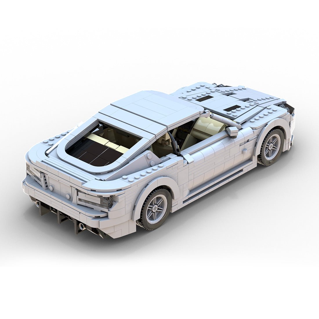 MOC - 202183 Aston Martin DBS 2007 - 2012 Klemmbausteine - LesDiyproduct_type##