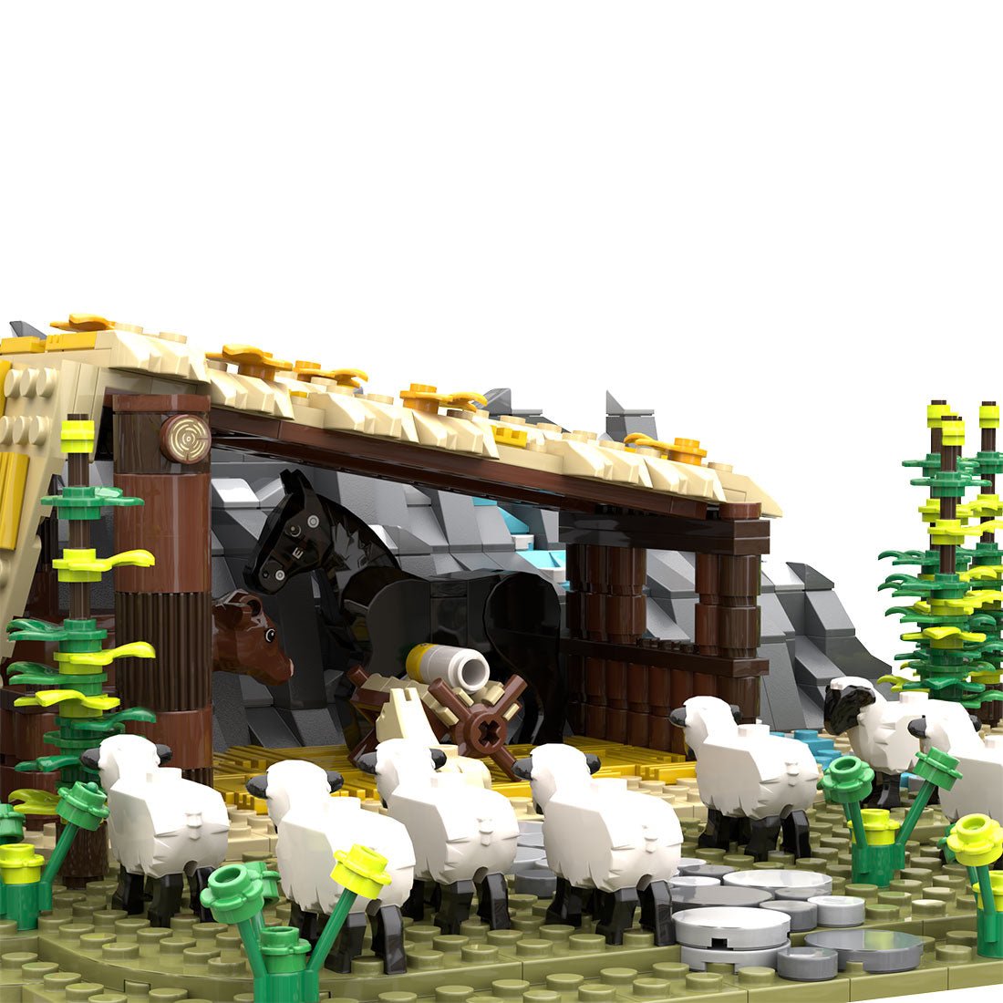 MOC-204353 Nativity scene Klemmbausteine-LesDiy-Klemmbausteine