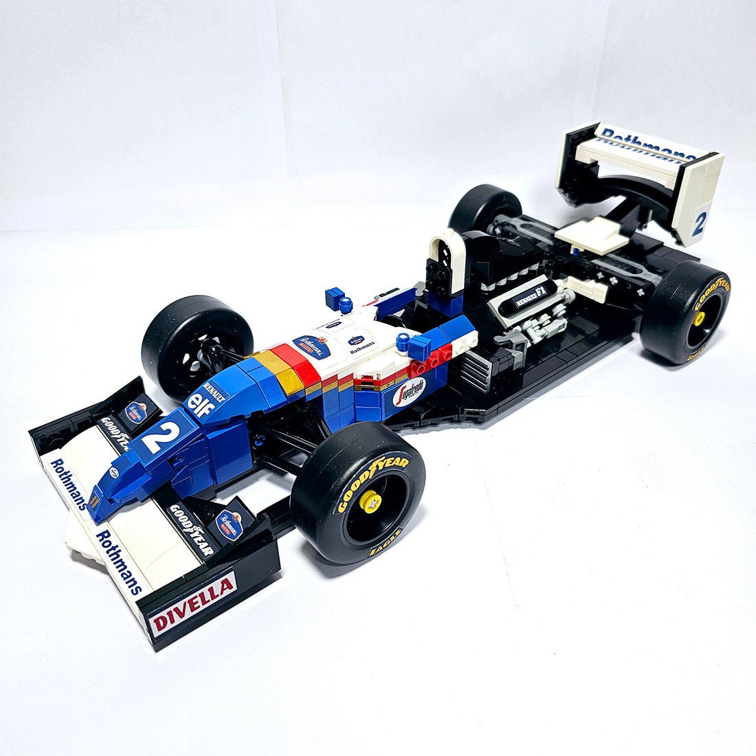 MOC - 204492 Williams FW16 - Ayrton Senna Tribute(4) Klemmbausteine - LesDiy - Klemmbausteine