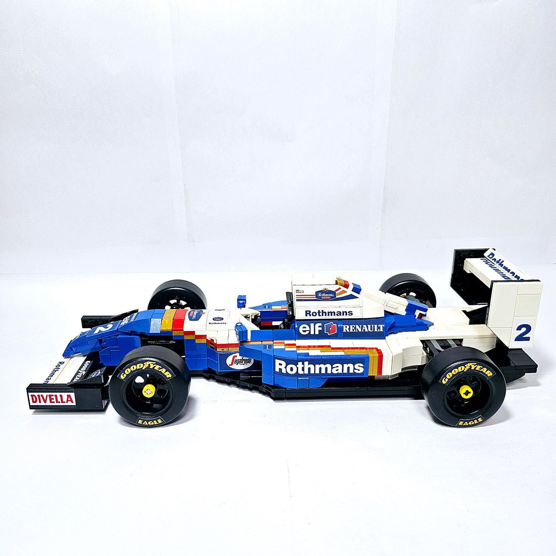 MOC - 204492 Williams FW16 - Ayrton Senna Tribute(4) Klemmbausteine - LesDiy - Klemmbausteine