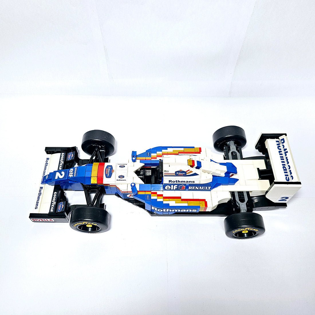 MOC - 204492 Williams FW16 - Ayrton Senna Tribute(4) Klemmbausteine - LesDiy - Klemmbausteine