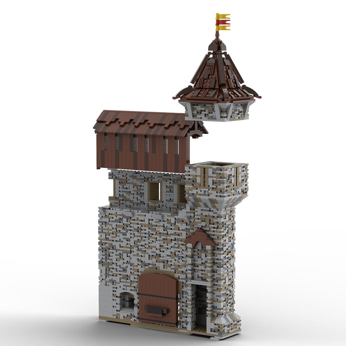 MOC - 206483 Building 03 Castle Hohengeroldseck Klemmbausteine - LesDiy - Klemmbausteine