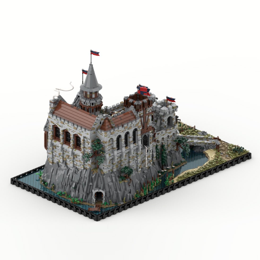 MOC - 206892 Medieval Castle Klemmbausteine - LesDiy - Klemmbausteine
