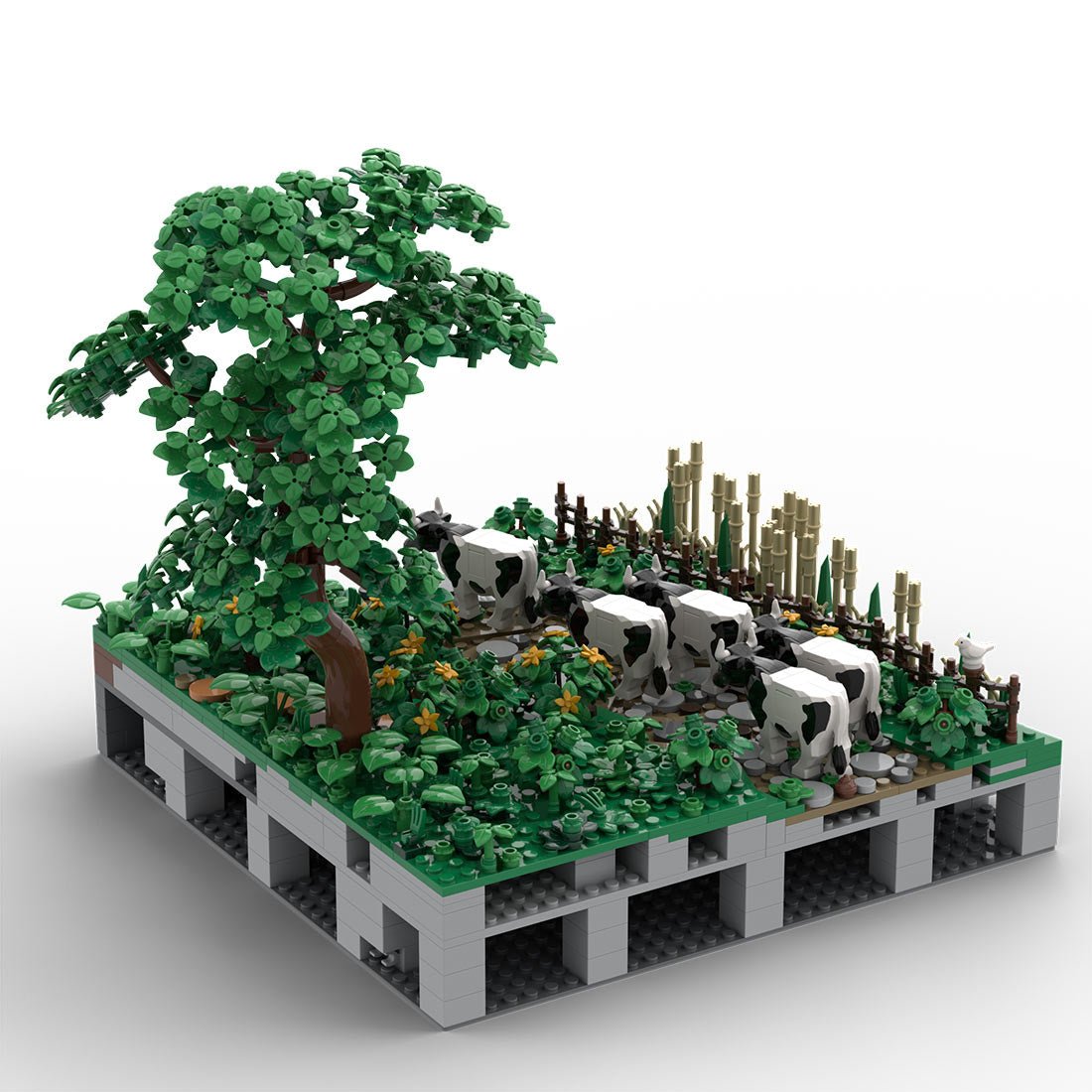 MOC - 208008 A9 Castle Hohengeroldseck Klemmbausteine - LesDiy - Klemmbausteine