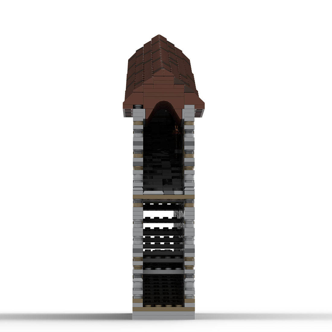 MOC - 208136 Building 06 Castle Hohengeroldseck Klemmbausteine - LesDiy - Klemmbausteine