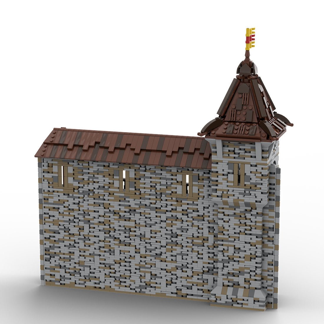 MOC - 208137 Building 07 Castle Hohengeroldseck Klemmbausteine - LesDiy - Klemmbausteine