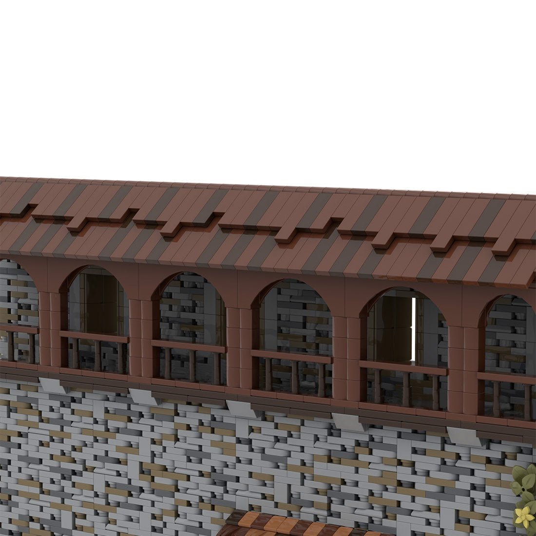 MOC - 208139 Building 08 Castle Hohengeroldseck Klemmbausteine - LesDiy - Klemmbausteine