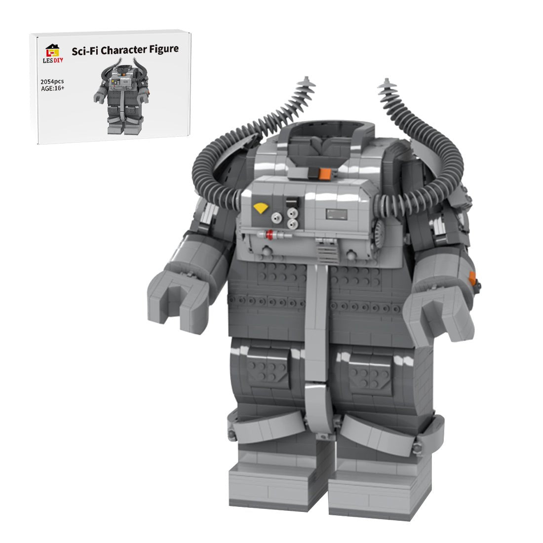 MOC - 214512 AT - AT Driver Klemmbausteine - LesDiy - Klemmbausteine