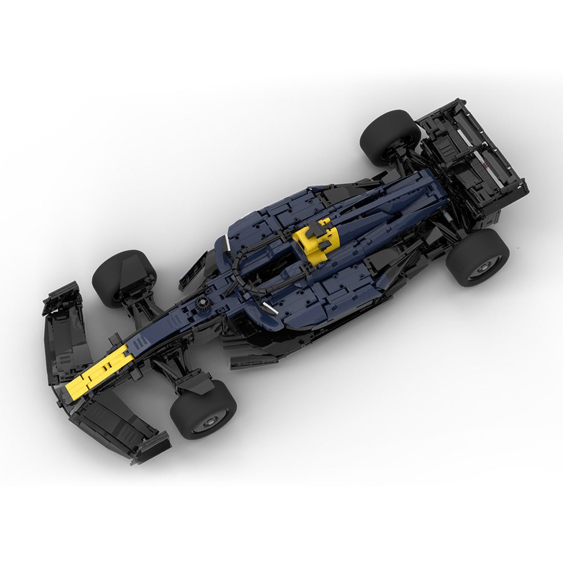 MOC - 215577 Red Bull Racing F1 RB21 1:8 Scale Klemmbausteine - LesDiy - Klemmbausteine