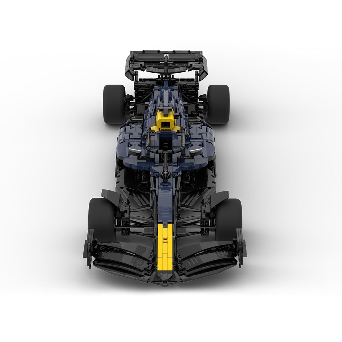 MOC - 215577 Red Bull Racing F1 RB21 1:8 Scale Klemmbausteine - LesDiy - Klemmbausteine