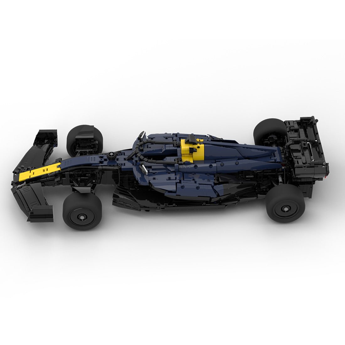 MOC - 215577 Red Bull Racing F1 RB21 1:8 Scale Klemmbausteine - LesDiy - Klemmbausteine