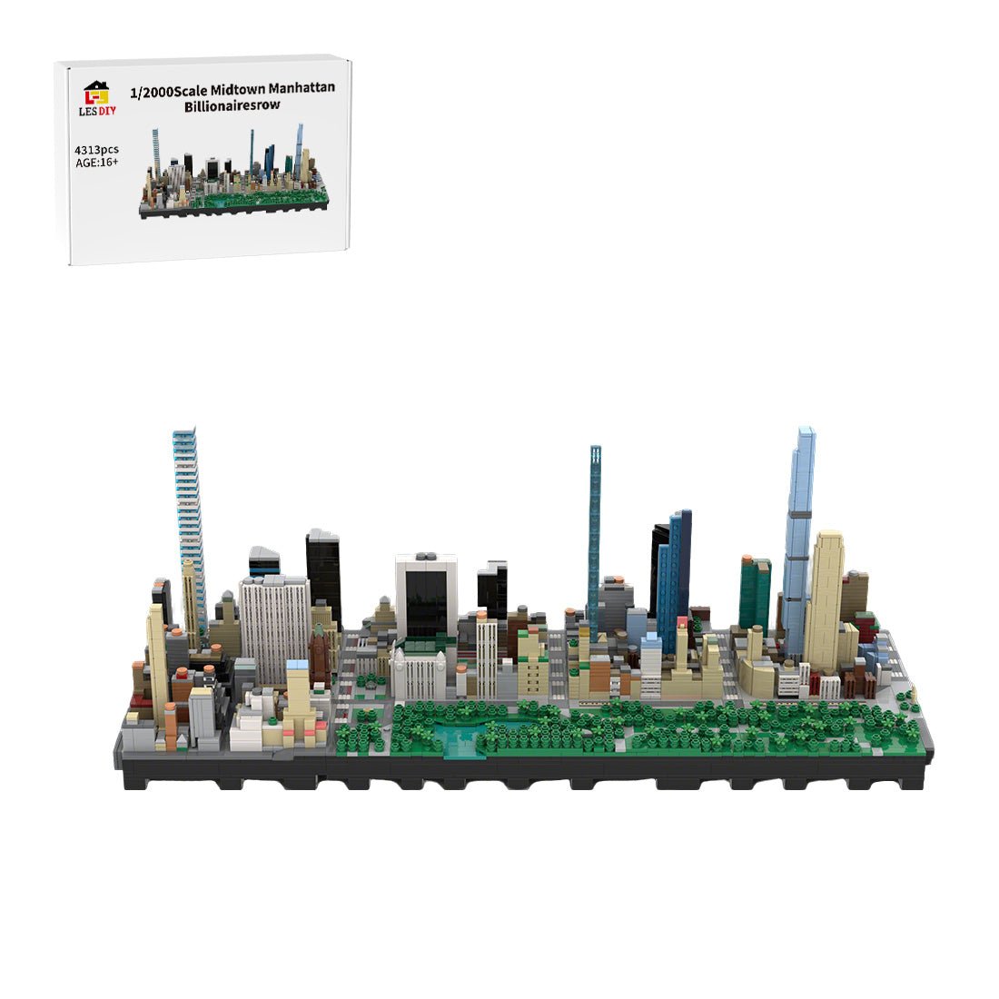 MOC - 221106 New York City Financial District - Maiden Lane & Pearl Klemmbausteine - LesDiy - Klemmbausteine