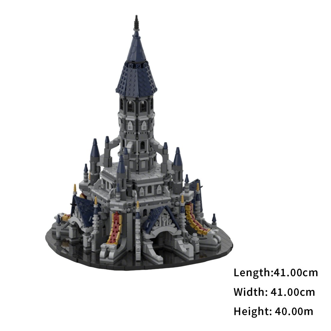 MOC - 227974 Hyrule Castle - The Legend of Zelda Breath of the Wild Klemmbausteine - LesDiy - Klemmbausteine