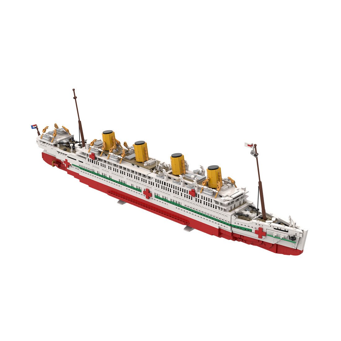 MOC-234627 HMHS Britannic Klemmbausteine-LesDiy-Klemmbausteine