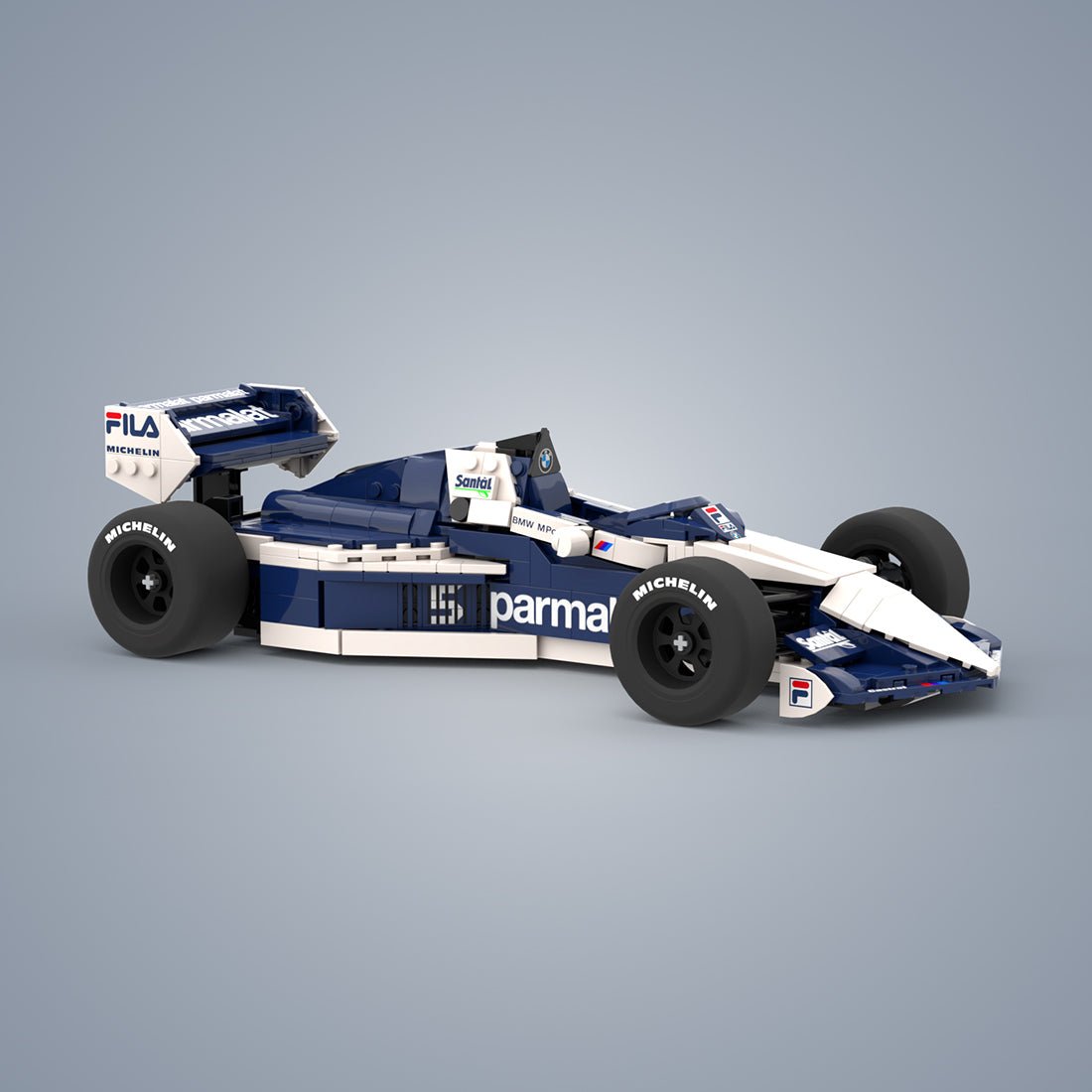 MOC - 239452 Brabham BT52B - working I4 Klemmbausteine - LesDiy - Klemmbausteine