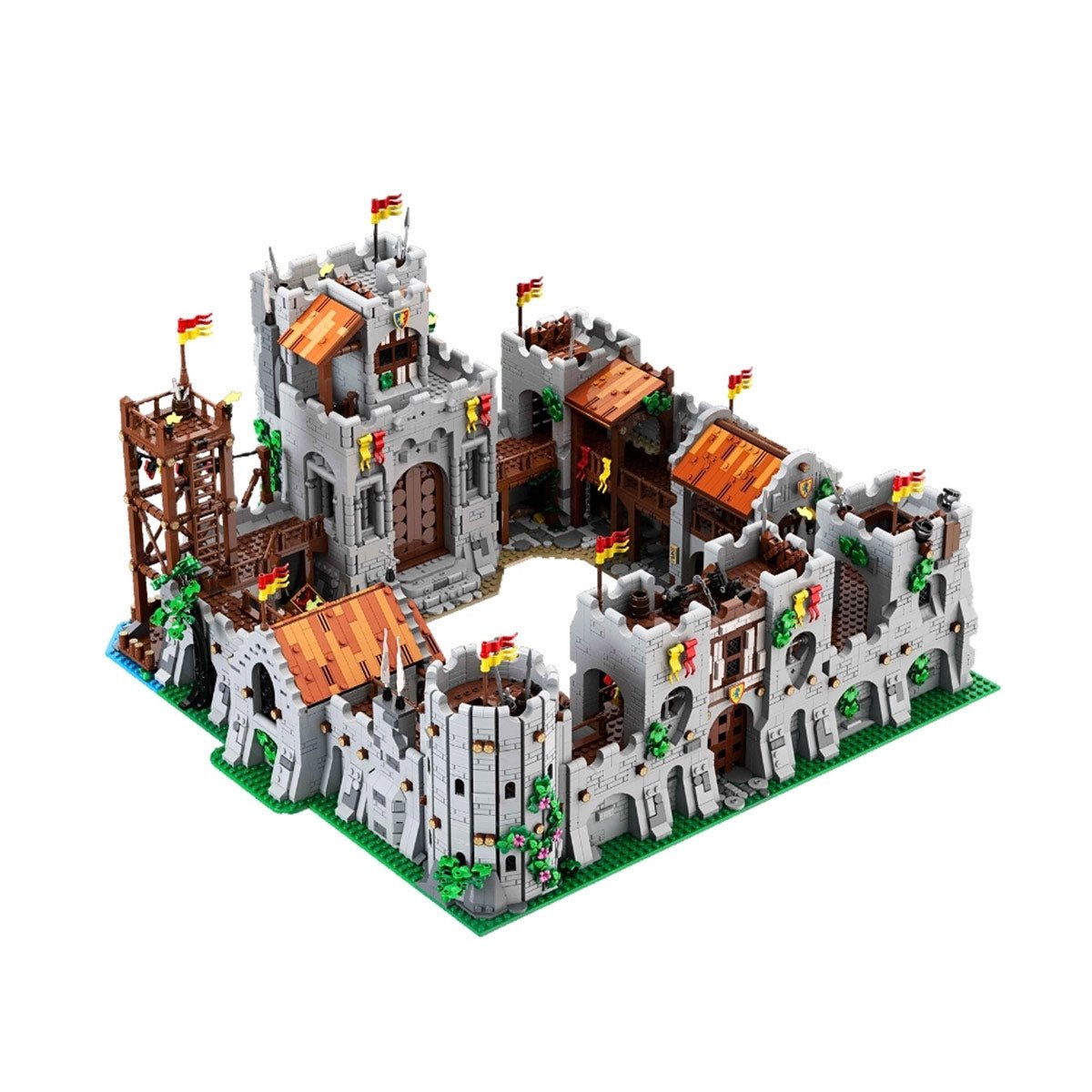MOC - 240878 Lux Leonis Castle Klemmbausteine - LesDiy - Klemmbausteine