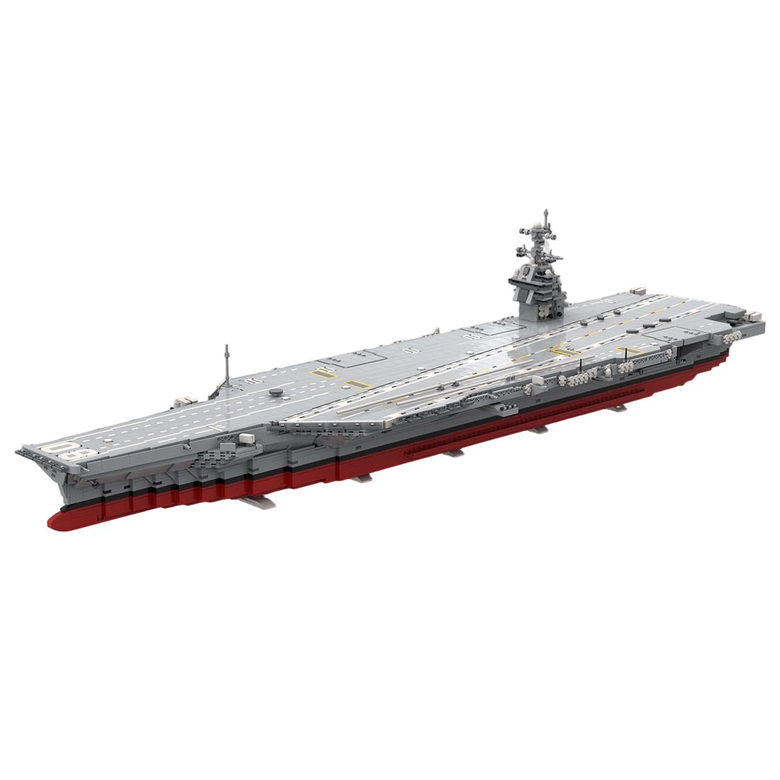 MOC - 241814 USS Enterprise (CVN - 80) Klemmbausteine - LesDiy - Klemmbausteine