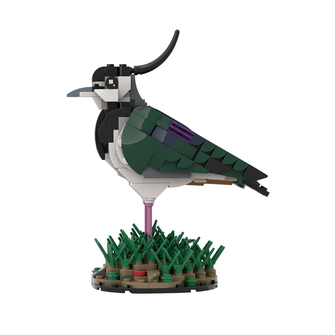 MOC-242376 Northern Lapwing Klemmbausteine-LesDiy-Klemmbausteine
