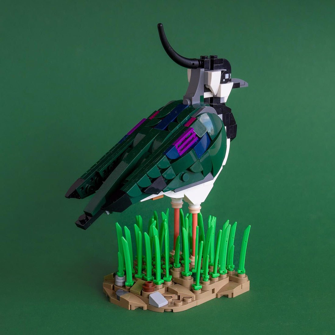 MOC-242376 Northern Lapwing Klemmbausteine-LesDiy-Klemmbausteine