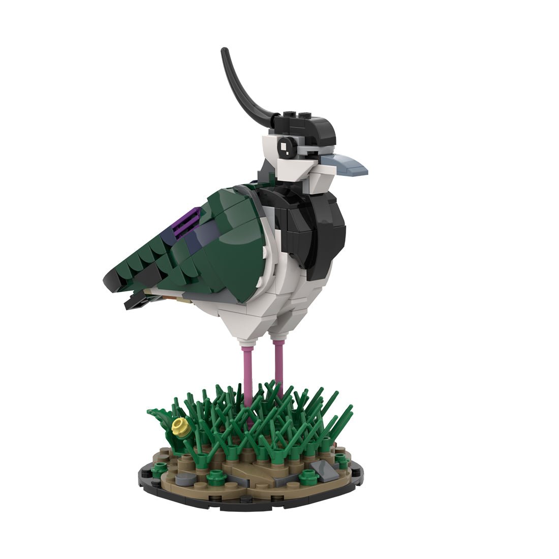 MOC-242376 Northern Lapwing Klemmbausteine-LesDiy-Klemmbausteine