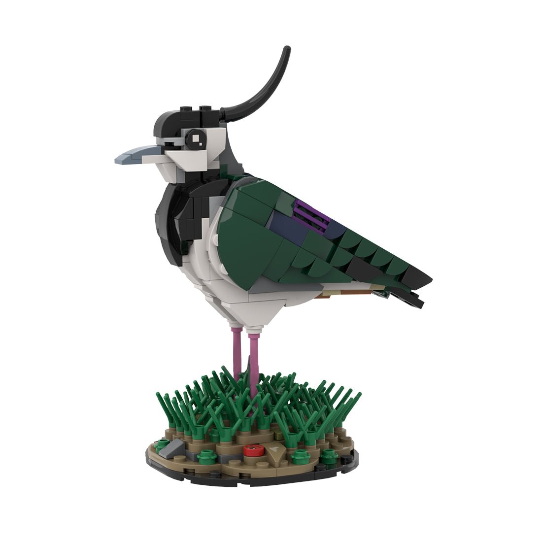 MOC-242376 Northern Lapwing Klemmbausteine-LesDiy-Klemmbausteine