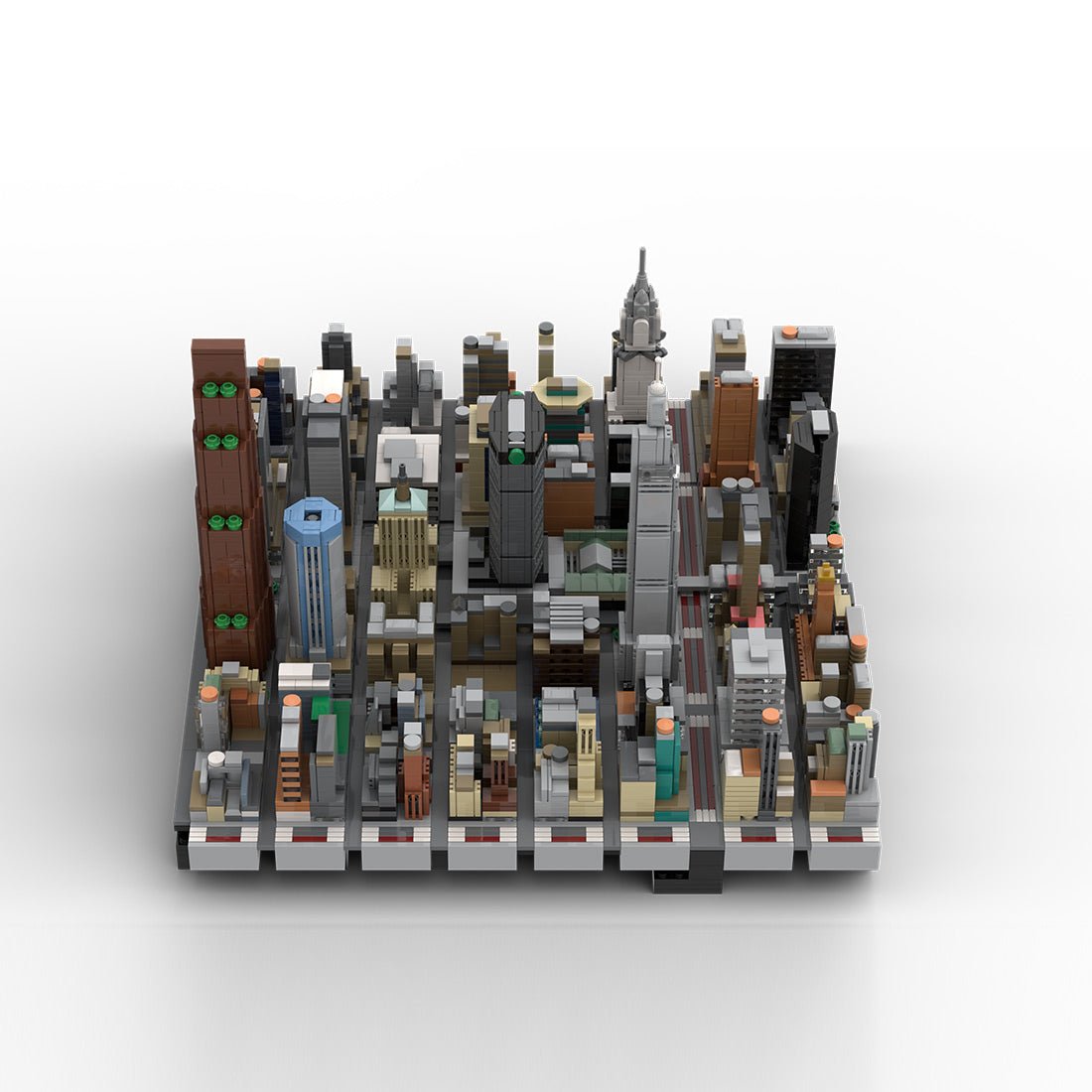 MOC - 243095 1/2000Scale NYC - Midtown Manhattan GrandCentral Klemmbausteine - LesDiy - Klemmbausteine