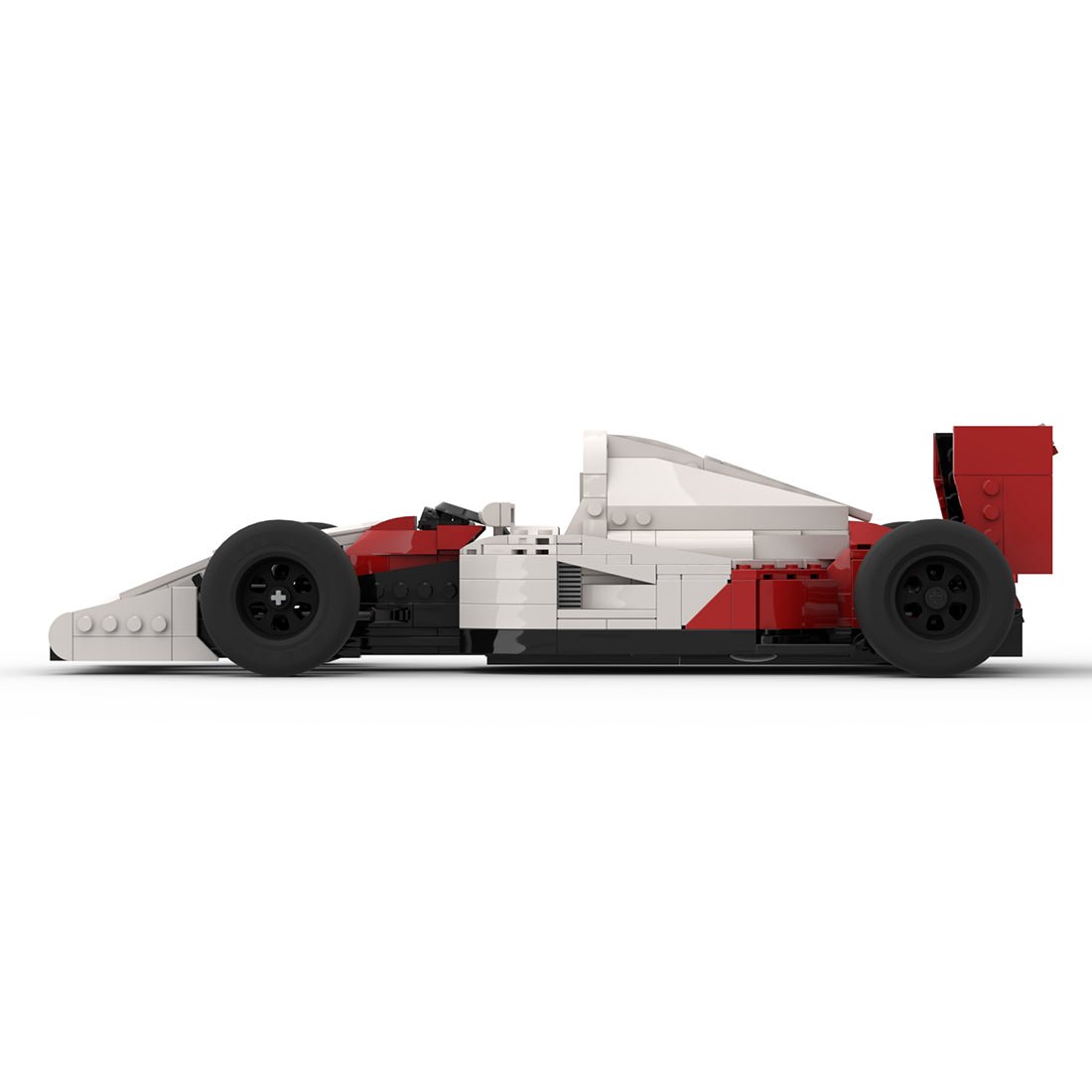 MOC - 247636 McLaren MP4/6 - working V12 Klemmbausteine - LesDiy - Klemmbausteine