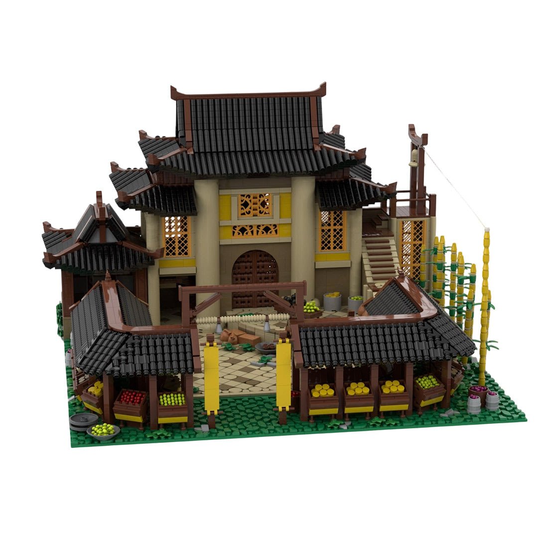MOC - 250775 Age of Empires - Market (East Asian)Klemmbausteine - LesDiy - Klemmbausteine