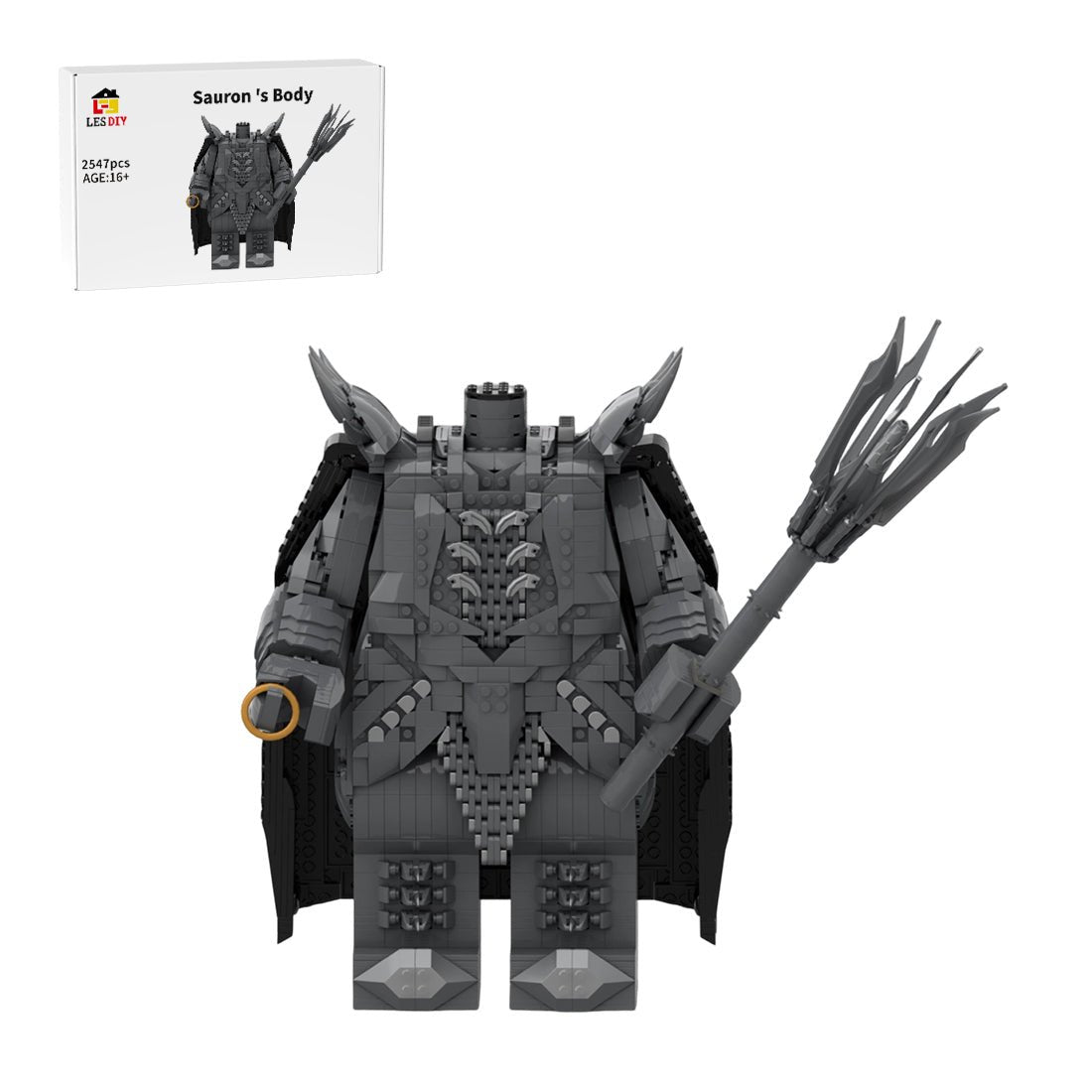MOC - 256276 The Lord of the Ring - Sauron Klemmbausteine - LesDiy - Klemmbausteine