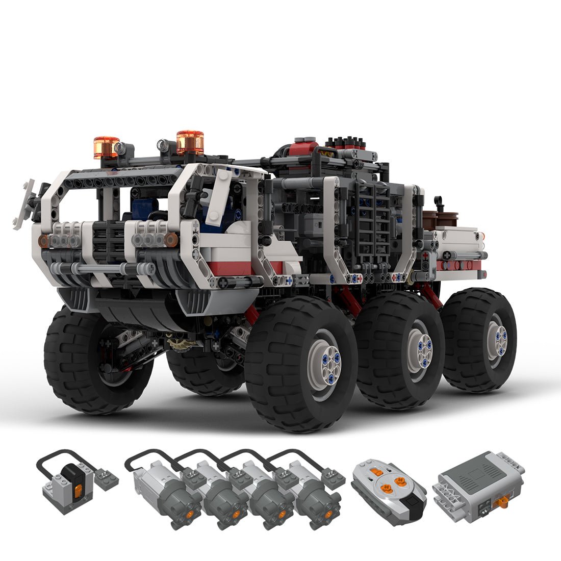 MOC - 31195 Martian Rover Klemmbausteine - LesDiy - Klemmbausteine