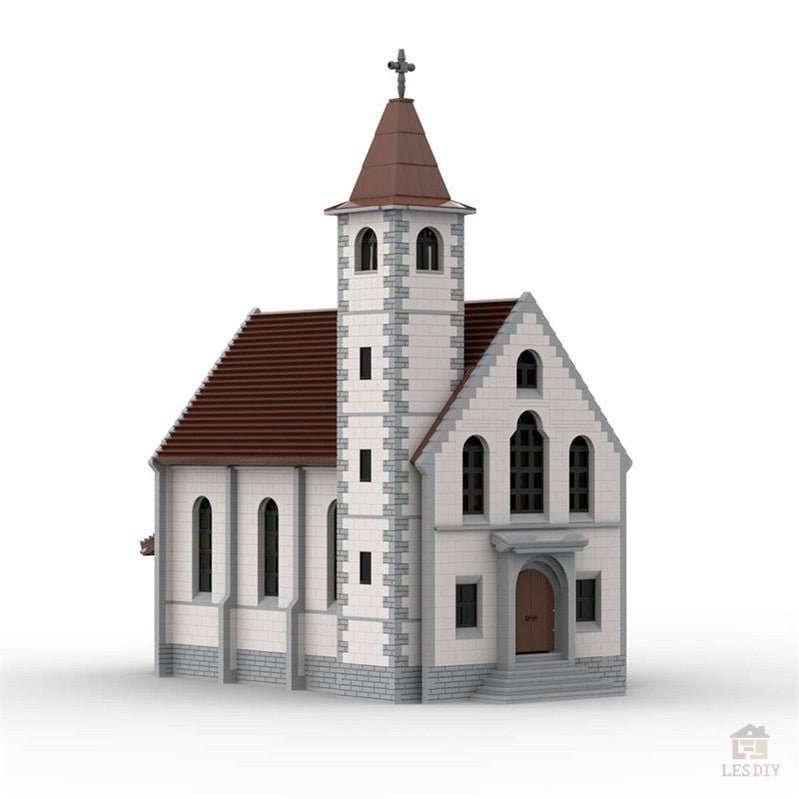 MOC - 34956 Die Kirche Klemmbausteine - LesDiy - Klemmbausteine