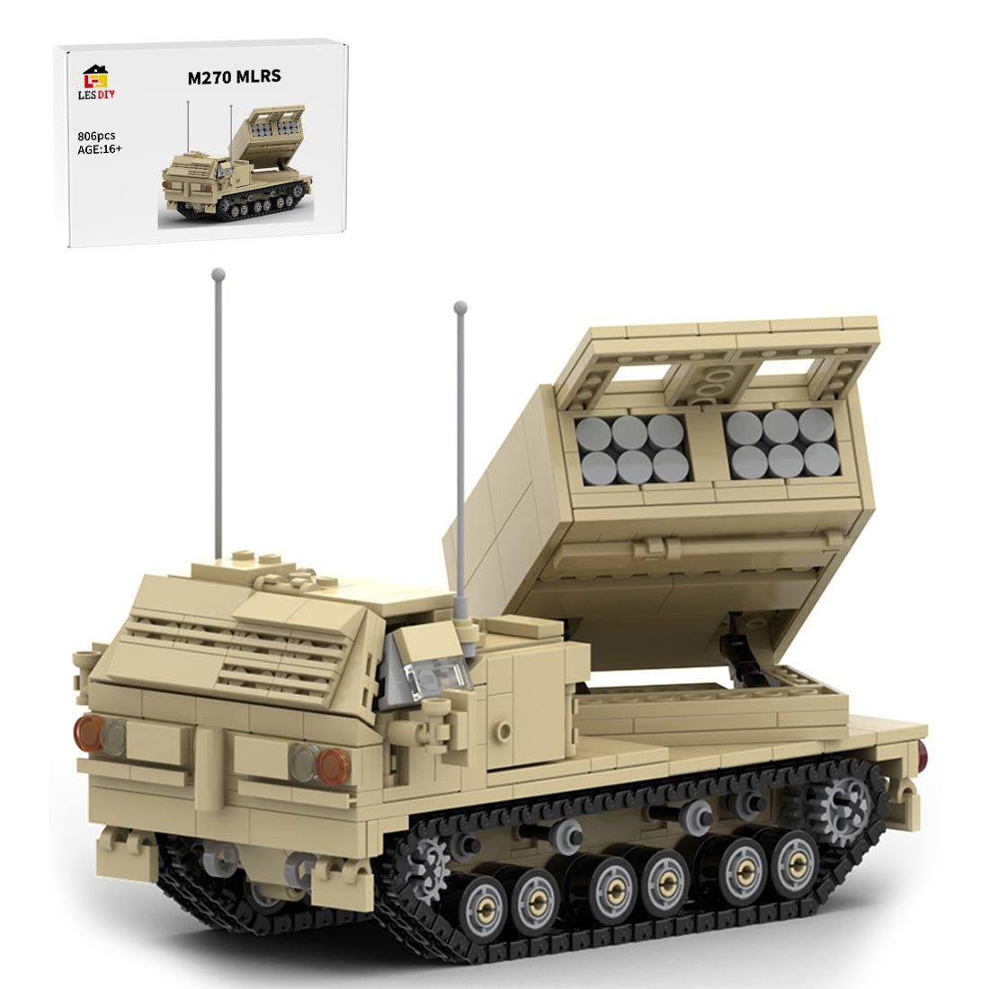 MOC - 39659 Satz M270 MLRS - LesDiy - Klemmbausteine
