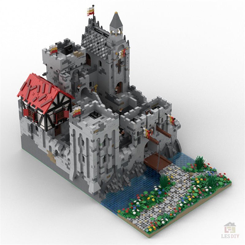MOC - 45559 Highstone - Festung Klemmbausteine - LesDiy - Klemmbausteine